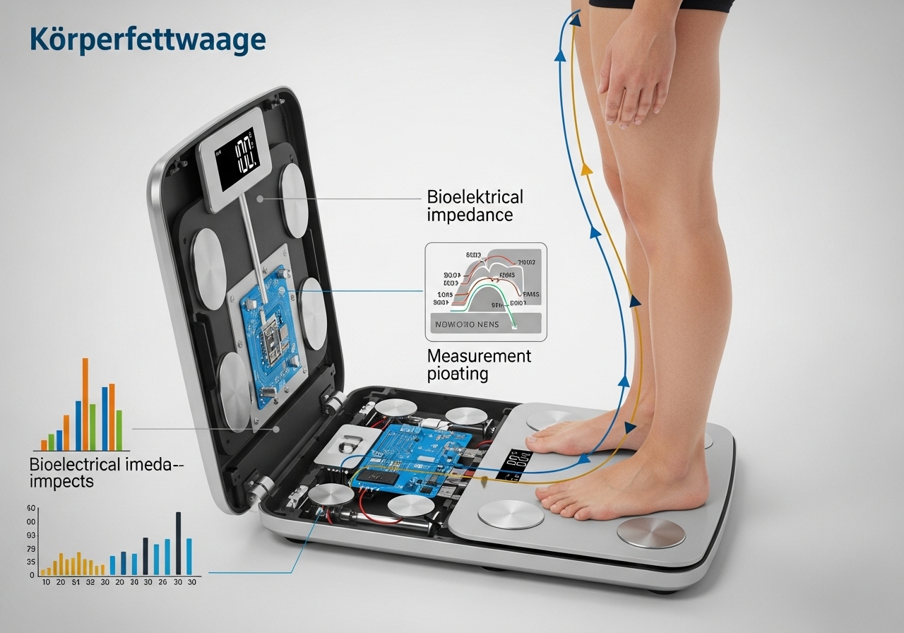 Körperfettwaage: Wie sie wirklich funktioniert und was die Werte bedeuten
